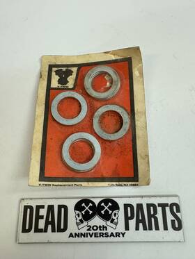 45997-73 V-twin Manufacturing Harley 35mm Fx Xl Fork Tube Cap Washers 10 Pack