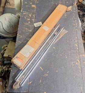 24-0426 V Twin Mfg. Harley 35mm Fork Tubes 4 Inch Over Chopper Extended Tube Xlh Xlch Ironhead 75-83