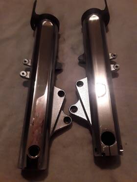 5632273-156 Victory 09-11 Oem Polaris Lower Fork Tube Set