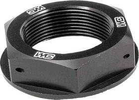 24-370 Works Connection Steering Stem Nut Black #24-370 For Yamaha