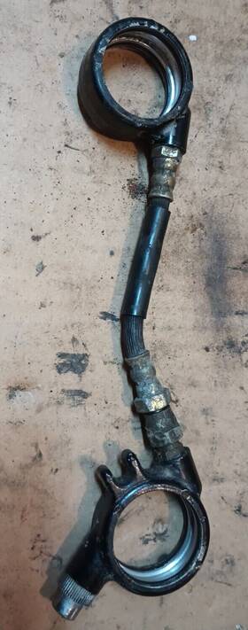 10m-2319a-00-00 Yamaha Xj1100 Maxim Front Fork Suspension Air Fill Valve Joint Collar Shrader