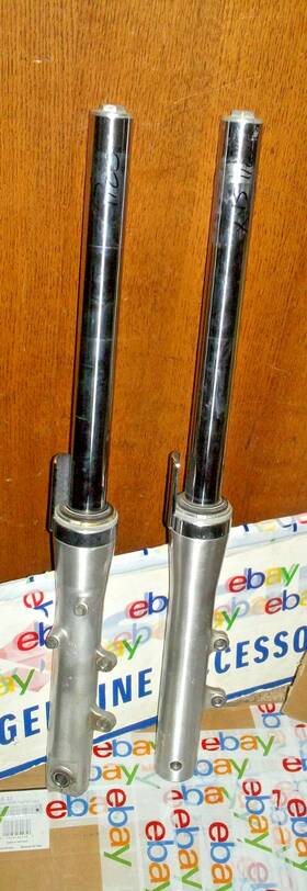 Yamaha 1100 2 1999-2009 Xvs Fork Legs V Star Forks Station Leg With Chrome