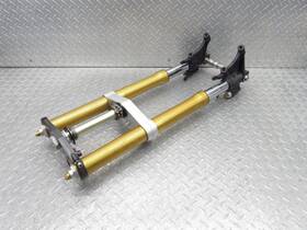 13s-23102-02-00 Yamaha 2013 08-16 Yzfr6r R6 Front Fork Suspension Damper Triple Tree Assembly