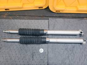 287-23100-61-02 Yamaha 1970-71 Hs1 Hs1b Front Fork Set #287-23100-61-02