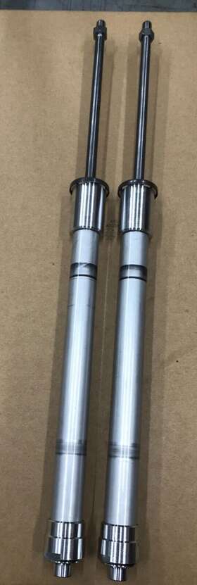 2cx-23170-00 Yamaha R6 Front Fork Cartridges Pair Kyb Fits 2016 Used Oem