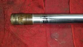 2hh-23110-l0-00 Yamaha Yz490 1987 Fork Inner Chrome Tube Inch A