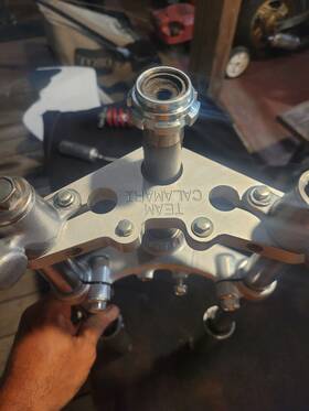 2rr-23103-00-00 Yamaha 1989 Ysr50 Front Forks Shock Suspension And Triple Calamra Team/ Handle Bars 2rr-23103-00-00 Yamaha 1989 Ysr50 Front Forks Shock Suspension And Triple Calamra Team/ Handle Bars