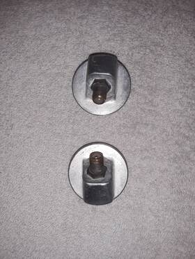 33m-23111-00 Yamaha Oem Xj 600 Xt 350 250 Fz Front Fork Cap Pair/set