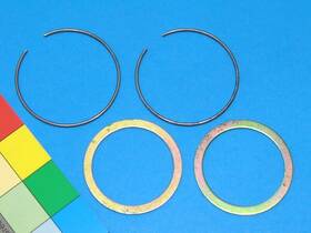 341-23156-50 Yamaha 1977-1983 Xs650 Fork Oil Seal Clip Washer Tt Xt500 1978 1979 1980 1981