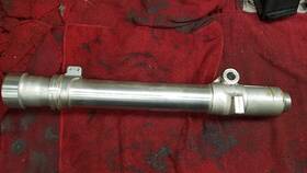 34k-23126-00-38 Yamaha Tt600 Fork Lower Outer Aluminum Left Tube 1