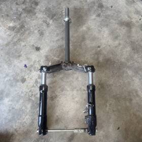 3b32-l Yamaha 07-11 2010 10 C3 Xf50 Front Left Right Fork Suspension Leg Tube Legs Pair