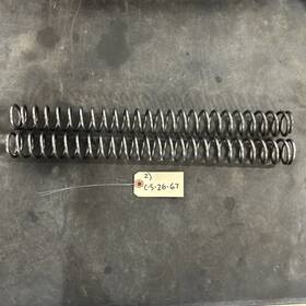 4ss-23141-60-00 Yamaha Oem Yz250 2002 Front Fork Suspension Spring 4.22n/mm