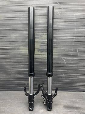 56-967 Yamaha 2021 Yzf R3 Front Forks Suspension Fork Tubes 3 900 Miles #11526