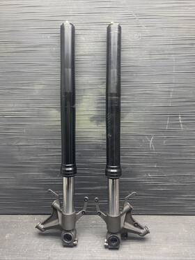 5686-87967 Yamaha 2019 Yzf R6 Forks Front Suspension Fork Tubes Bent #71125