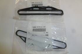 5bn-21518-01 Yamaha New 2 Pieces Front Cable Guide Oem 2002 - 2010 V-star 5a 3