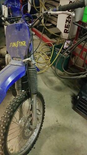 5hp-23102-10-00 Yamaha 2001 Ttr125 Left And Right Front Forks Shock Suspension Fork - Big Wheel