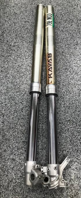 5jg-23102-lo Yamaha 5jg-23102-l0 Yz426f Forks Kyb 46mm Used Oe P/n Fits 00-01