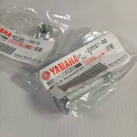 5ny-22241-00-00 Yamaha 5ny-2224-00 Genuine Lower Shock Bolt And Nut 2002-2023 Yz Yzx Yzf Wrf