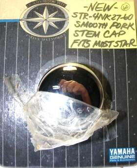 Str-4nk27-06-01 Yamaha Nos Smooth Billet Fork Cap Bolt Covers V Road Royal Star