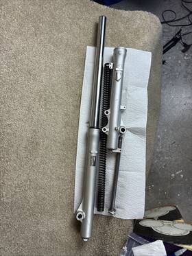 Yamaha Y101-r 2003 Ttr 225 Right Fork Tube Left Lower Y101-l Spring Piston