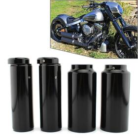 Yusen233 550736230207 6pcs For Harley Softail Breakout Fxbr Fxbrs 2013-2017 Fork Cover Tube Caps Set