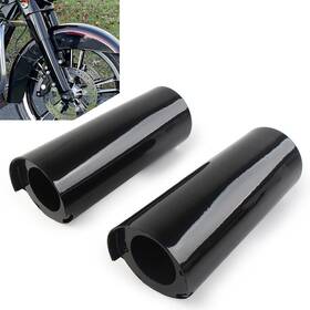 Yusen233 550736240565 2 Inch Smooth Fork Tube Slider Covers Cowbells Fit Harley Electra Tri Glide Flhx Us