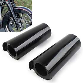 Zdl-kabusikikaisya1989us 890000915721 2 Inch Smooth Fork Tube Slider Covers Cowbells Fit Harley Electra Tri Glide Flhx Us