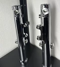 Harley 2000 -05 Fxdx Dyna Super Glide Sport Chrome Fork Legs 3/4 Slider Exchange. Fixed Price $519.00.