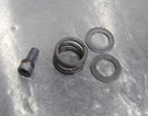05-15 Yamaha Majesty YP400 Front Fork Cap Bolt, Spring & Washers 91317-08025-00. Fixed Price $15.81.