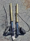 05 06 Honda Forks Front End W/ Calipers Suspension. Fixed Price $379.95.