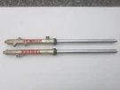1986 Yamaha Front Forks Suspension Dampers Shocks End. Fixed Price $68.00.