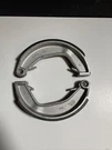 06-0828 06-3417 Norton Atlas & Commando Rear Brake Shoe Set. Fixed Price $39.50.