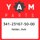 341-23167-50-00 Yamaha Holder, Axle 341231675000, New Genuine Oem Part. Fixed Price $61.60.