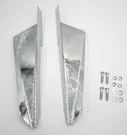 Bikers Choice 83-13 Flh Chrome Wind Deflectors Replaces H-d 58121-85B 28-112. Fixed Price $132.99.
