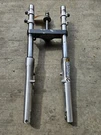 98-05 Yamaha Star XVS650 Front Forks Shocks Tubes Suspension Bracket Tree. Fixed Price $249.95.