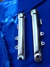 Harley Chrome Fork Sliders Dual Disc Fxd 2008-UP Fat Bob Mdls **exchange**. Fixed Price $339.00.