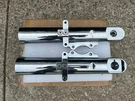 Arlen Nes Harley Chrome Touring Fork Legs Lowers 49MM Single /double Brake Calip. Fixed Price $465.00.