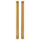 Gold 43MM Front Inverted Fork Tubes Harley Fat Bob Fxfbs Low Rider Fxlrs. Fixed Price $299.99.