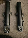 2014-2023 Oem Harley Touring Fresh Gloss Black Fork Legs G5H3-00-L & G5H3-00-R. Fixed Price $100.00.