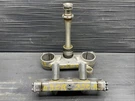 2003 Honda CR250R Top And Bottom Triple Tree, Fork Tube Bridges. Fixed Price $100.00.