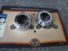 Nos Chrome Harley Davidson Fluted Fork Slider Covers 46295-04. Fixed Price $19.95.