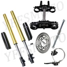 Upside Down Front Fork Shocks Suspension Triple Tree Caliper Rotor Pit Bikes Ssr. Fixed Price $229.33.