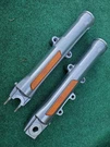 Harley Davidson Softail Showa Lower Fork Sliders G593 R46006-00 L46004-00. Fixed Price $64.95.