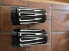 Billet Upper Fork Slider Boot Covers Harley Touring Street Glide 1987-2024. Fixed Price $100.00.