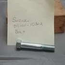 New Replaces Suzuki 09100-10302 Bolt, Front Fork. Fixed Price $57.07.