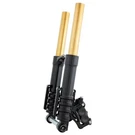 Arlen Ness Gold 49MM Factory Fork Tubes 22-7/8" 17-UP Harley Touring. Fixed Price $449.95.