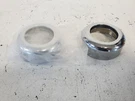 Replacement Chrome Fork Dust Boots *for Mid Usa Billet Legs* Mfg P/n 36319. Fixed Price $9.99.