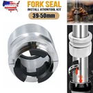 Motorcycle Fork Driver Tool Adjustable 39MM-50MM Oil Seals Install Kit. Fixed Price $22.00.