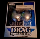 Drag Specialties 0404-0305 Chrome Fork Tube Caps- 39 Mm New. Fixed Price $45.00.