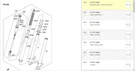 Suzuki Oem 2011 GSX-R750 Front Fork Rh Damper Assembly P/n 51103-15J00 **. Fixed Price $1775.00.